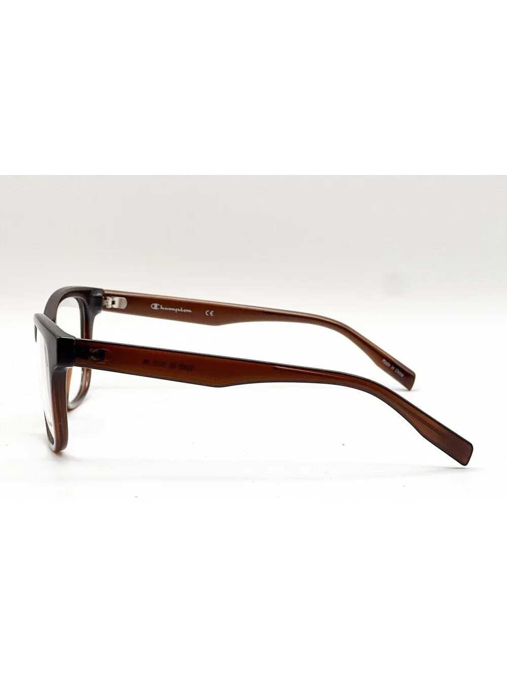 Champion CU3009 C02 Brown Rectangle Authentic Eyeglass Frames 55-17-138